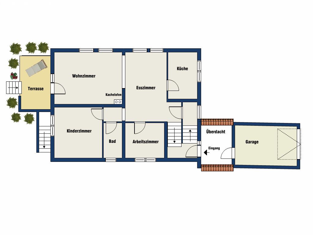 Verkauft !!!  Gepflegtes Einfamilienhaus in der Idylischen Rhön