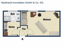 29,84 m² zum Hinterhof links 29,84 m² zum Hinterhof links