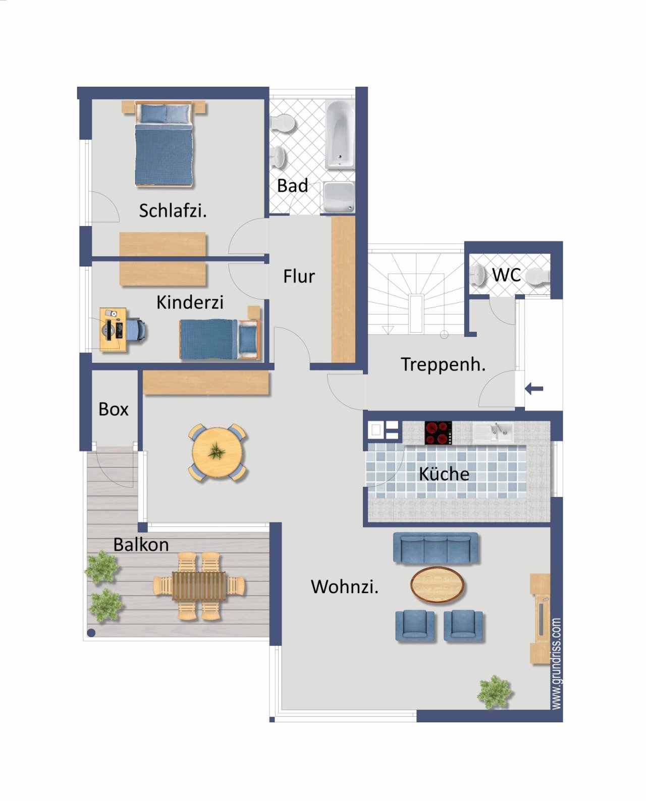 Grundriss  EG 